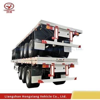 Personnalisation 20FT 45FT squelettique Semi 40FT Skeleton Container châssis 50t 40t remorque