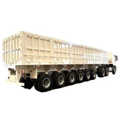 Type de bras croisé à 6 axes 100 tonnes Semi-remorque de clôture lourde EHL9400TPB pour longue durée