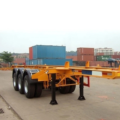 1 an de service après-vente 40 pieds conteneur châssis camion semi-remorque avec axe Fuwa