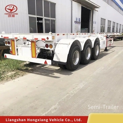 Semi-remorque à conteneur de squelette 2 3 axle 20 40FT
