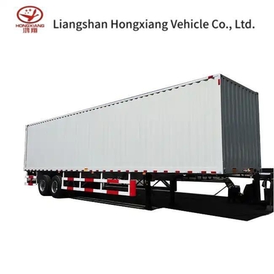 Personnalisation Vans de type 3 axes Vans secs box-trailer fermé pour le transport de marchandises