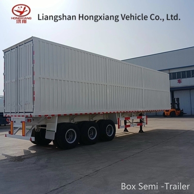 Personnalisation Vans de type 3 axes Vans secs box-trailer fermé pour le transport de marchandises