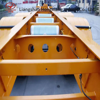 Couleur Esquelette Chassis Semi-remorque Container Esquelette Container Pieds camion à plat