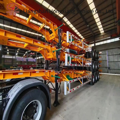 5.5 tonnes de conteneurs de camions, squelettes, semi-remorques avec systèmes de suspension multi-liens