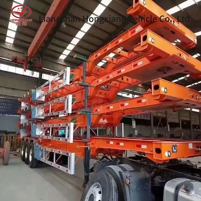 5.5 tonnes de conteneurs de camions, squelettes, semi-remorques avec systèmes de suspension multi-liens