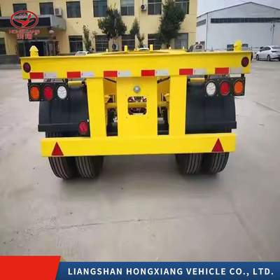 Shandong Container Semi-remorque Camion Semi-remorque Non-auto-dépôt Grade de douane moyenne
