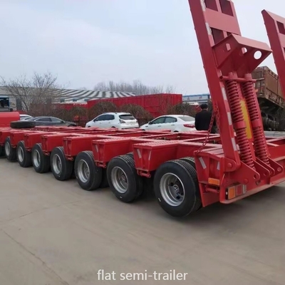 Non auto-dépôt 40ft plate-forme de camion remorque avec 1 an de service après-vente