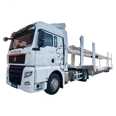 Véhicule de chargement à deux essieux semi-remorque de transport pour le transport de produits commerciaux