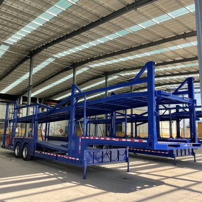 Chassis en acier à deux étages à 2/3 essieux Transporteur de véhicules automobiles pour le transport lourd