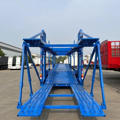 Chassis en acier à deux étages à 2/3 essieux Transporteur de véhicules automobiles pour le transport lourd