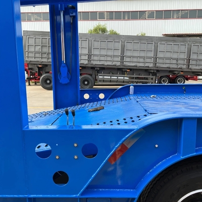Chassis en acier à deux étages à 2/3 essieux Transporteur de véhicules automobiles pour le transport lourd