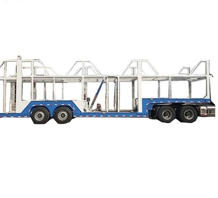 Systèmes de suspension de type bougie à 2 essieux, semi-remorque de transport de petites voitures pour un service léger