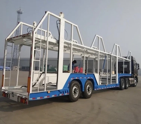 Systèmes de suspension de type bougie à 2 essieux, semi-remorque de transport de petites voitures pour un service léger