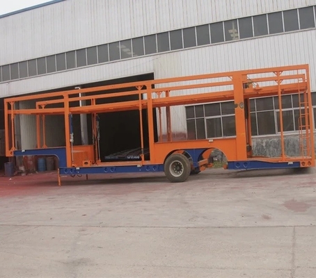 Systèmes de suspension de type bougie à 2 essieux, semi-remorque de transport de petites voitures pour un service léger
