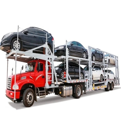 EHL9400Z 2 essieux remorque à deux étages pour véhicules de transport en commun Semi-remorque avec bande de roulement de 1820 mm
