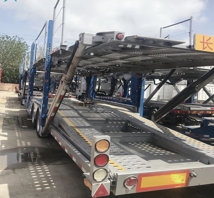 EHL9400Z 2 essieux remorque à deux étages pour véhicules de transport en commun Semi-remorque avec bande de roulement de 1820 mm