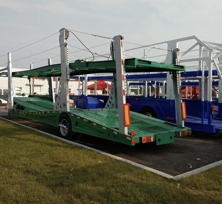 EHL9400Z 2 essieux remorque à deux étages pour véhicules de transport en commun Semi-remorque avec bande de roulement de 1820 mm