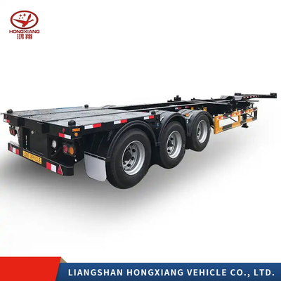 Chassis de remorque à squelette léger pour suspension multi-liens et freinage à double ligne