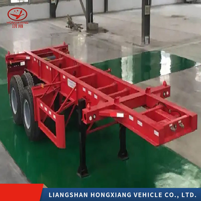 8/12/16 Nombre de pneu Chassis de conteneur en couleur pour les besoins de transport de conteneurs