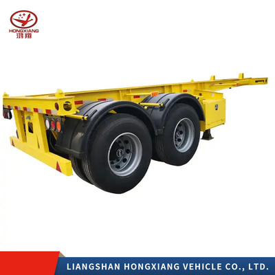 8/12/16 Nombre de pneu Chassis de conteneur en couleur pour les besoins de transport de conteneurs