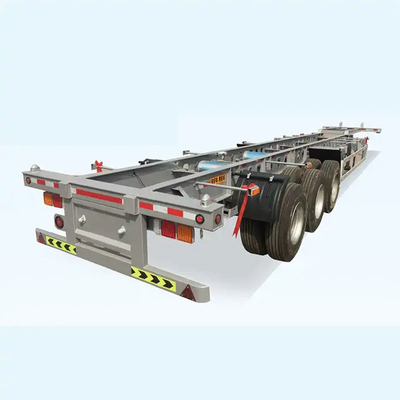 Chassis de remorque à conteneurs Chengda Semi-remorque à squelette pour les préférences personnalisées