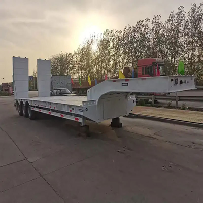 1 an de service après-vente Container squelettique Semi-remorque pour le transport de conteneurs