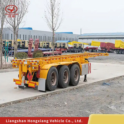 Système de freinage à double ligne immobilisé 5,5 tonnes Semi-remorque galvanisée